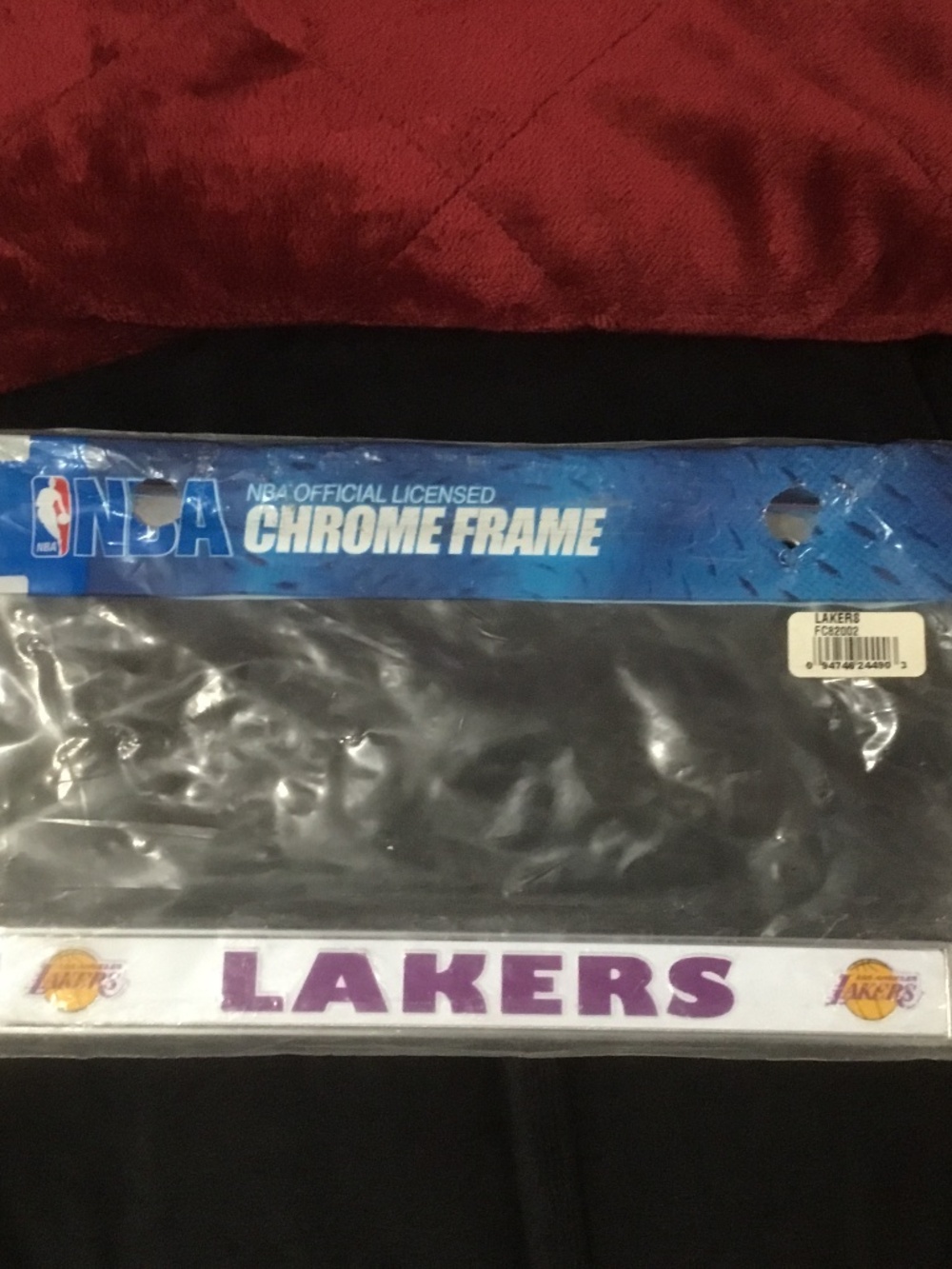 Los Angeles Lakers NBA Licensed Chrome Frame